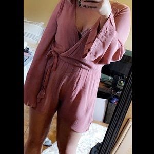 Mauve boutique romper